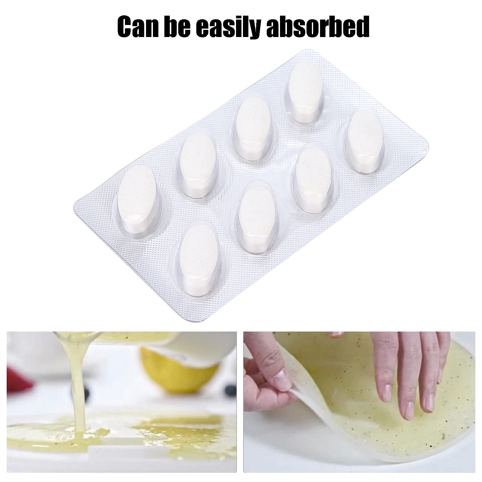 DIY Collagen Facial Tablets for Skin Whitening - Professional & Home Use for Beauty Salon & Personal Skincare Routine