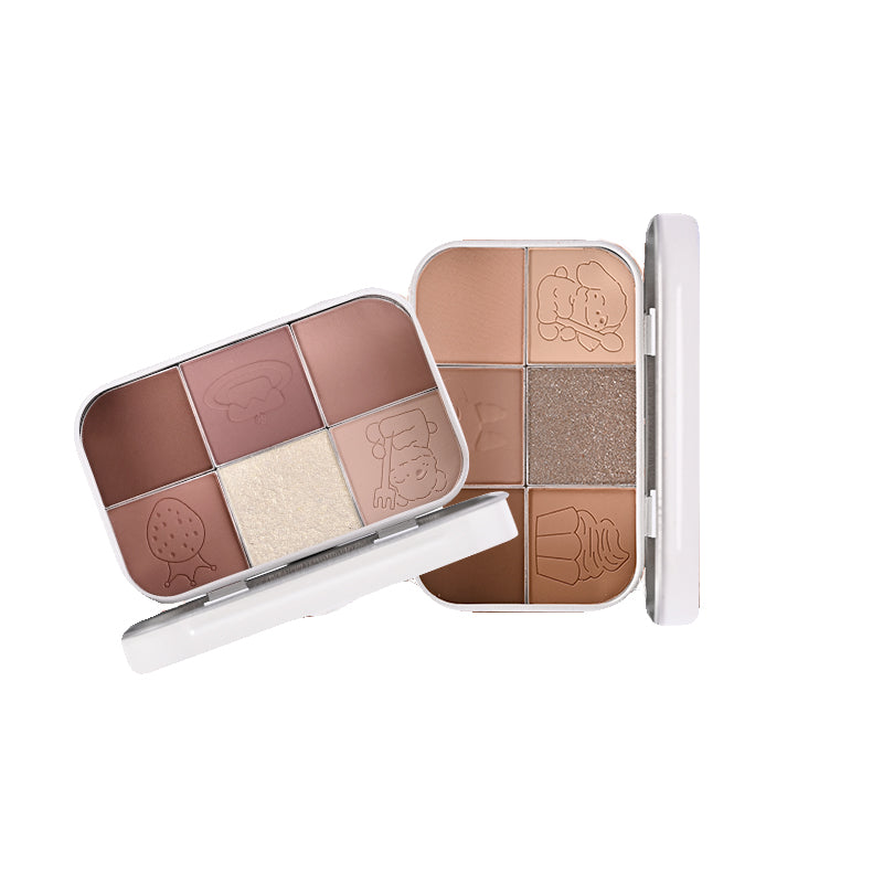 YIGUDIGU Enchanted Tea Party Eyeshadow Palette - 12 Highly Pigmented Matte & Shimmer Eyeshadows for Women | Perfect for Party, Wedding & Everyday Makeup Looks