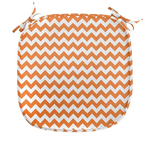 Orange and White