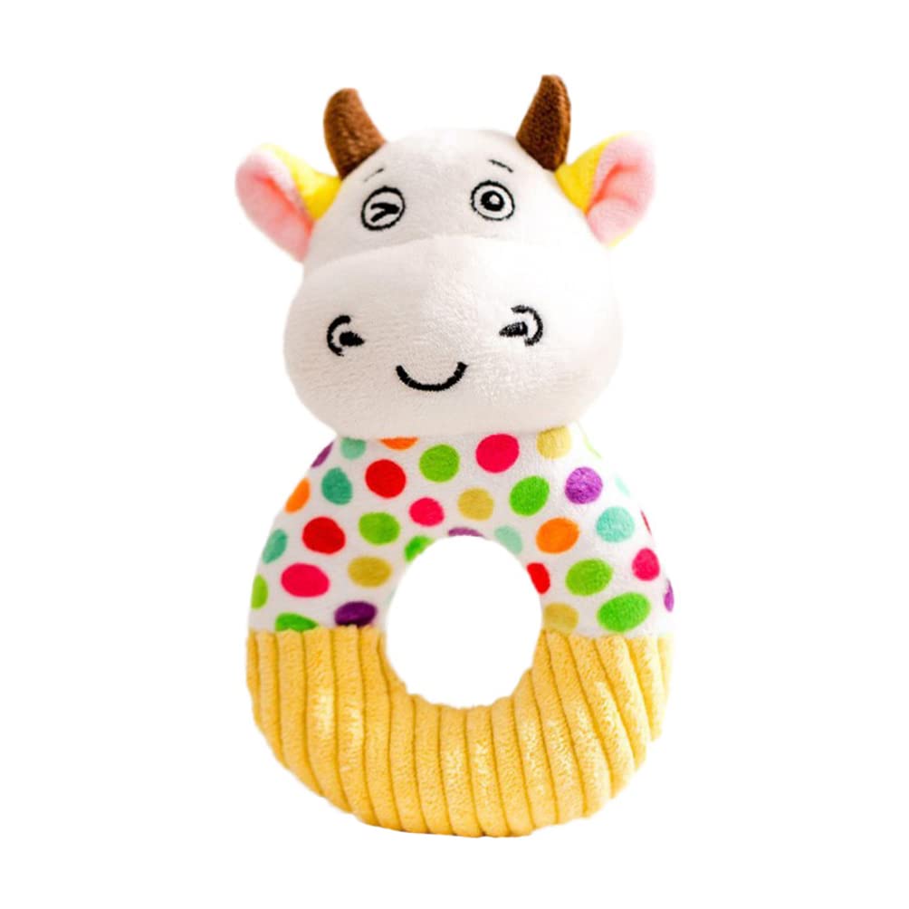 Best Mipcase Teething Toys for Puppies - Soft Plush Dog & Calf Chew Toys with Squeaky Sound - Safe Pet Chew Toys for Teething Relief & Home Decor - Perfect for Puppy Training & Playtime
