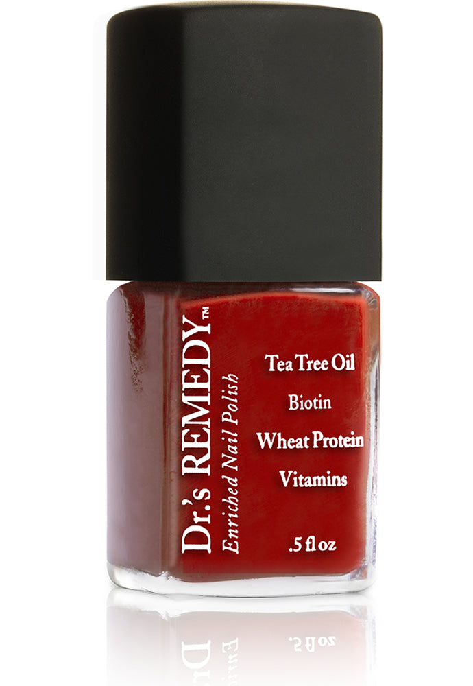 Dr.'s Remedy RESCUE Red Nail Polish Treatment, 0.5 fl oz - Strengthens & Protects Nails - Perfect for Damaged Nails & Nail Fungus Treatment at Home or Salon