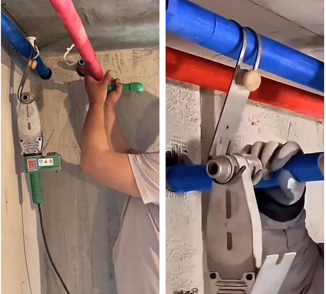 PPR Heat Fusion Machine Pipe Welder Hook - Manual Pipe Welding Hanger for Overhead Welding - Professional Plumber Tool for PPR Pipe Installation - Perfect for Construction, Plumbing and DIY Projects