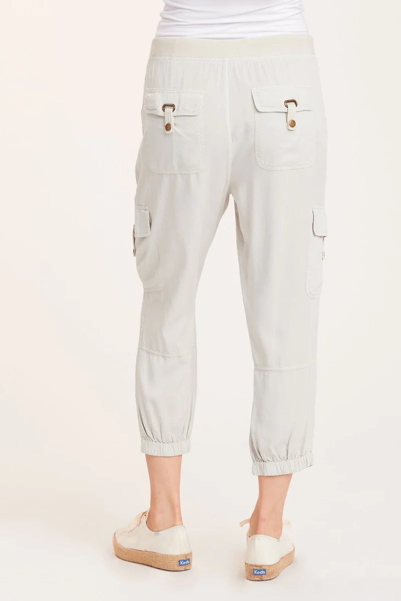 Fenton Crop Pant - High Waisted Stretch Comfort Pants for Women | Casual & Work Wear | Perfect for Yoga, Office & Everyday Use