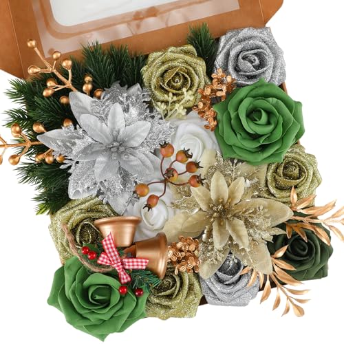 Xmas Gold Silver Green