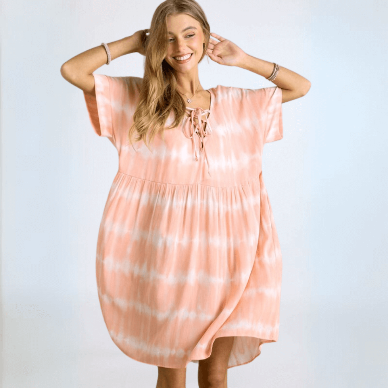 Sexy Lace Up Baby Doll Dress - Made in USA - Perfect for Date Night & Romantic Occasions