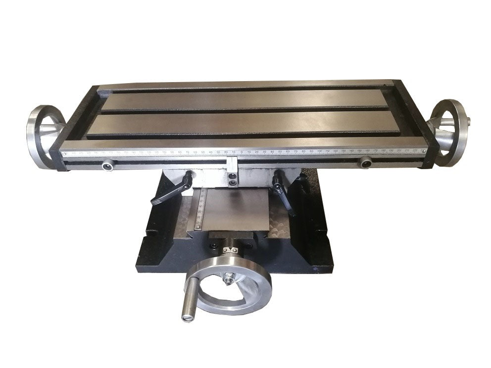 Precision Cross Sliding Table BF20 500x180mm - Heavy Duty Milling Machine Work Table for CNC, Drilling & Metalworking Projects