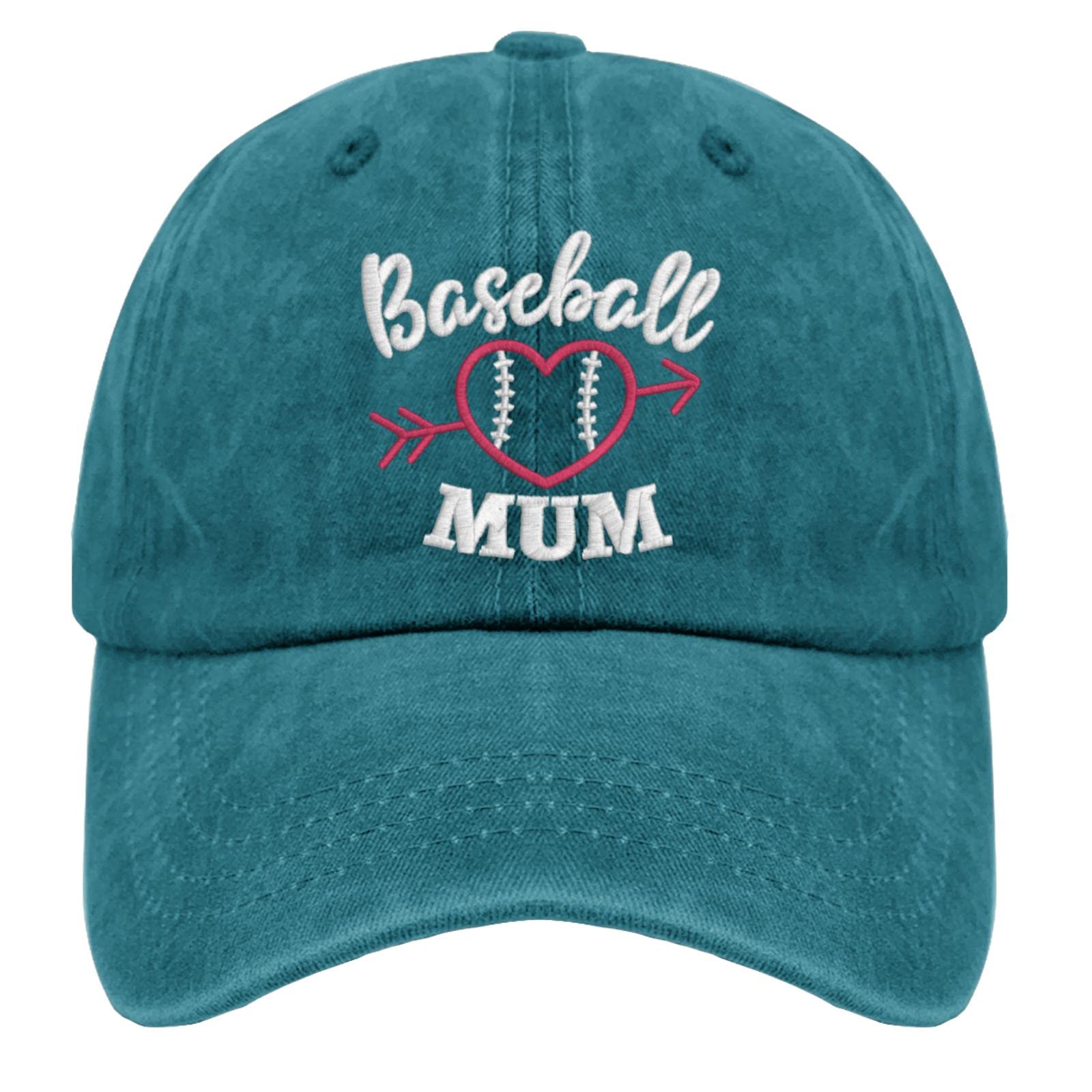 Funny Embroidered Cowboy Baseball Cap for Women - Cotton Mom Hat with Hclnaoh Design - Perfect for Travel, Outdoor Sports & Casual Wear