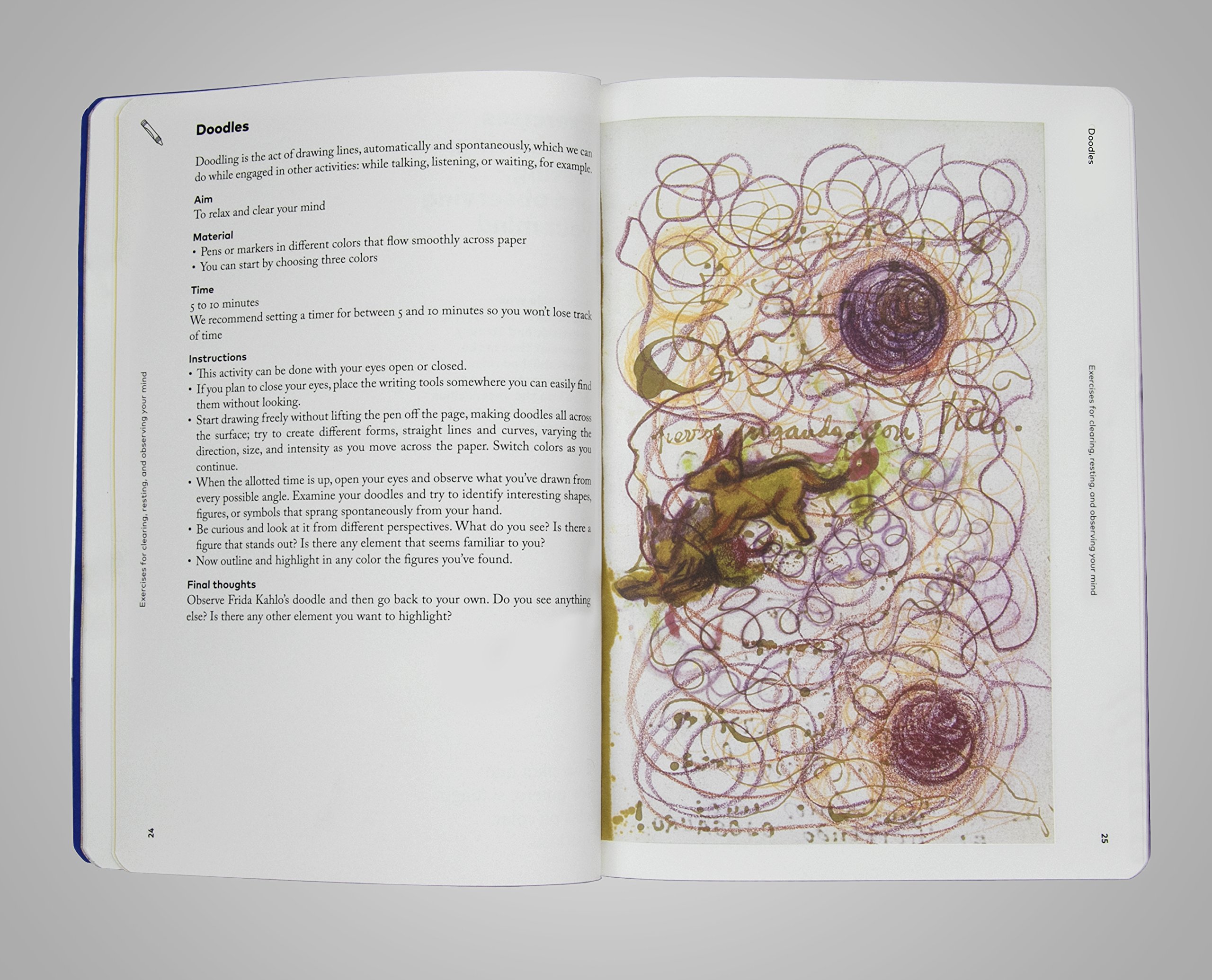 Frida Kahlo Inspired Intimate Notebook - Artistic Journal for Women, Perfect for Sketching, Diary Writing & Creative Inspiration