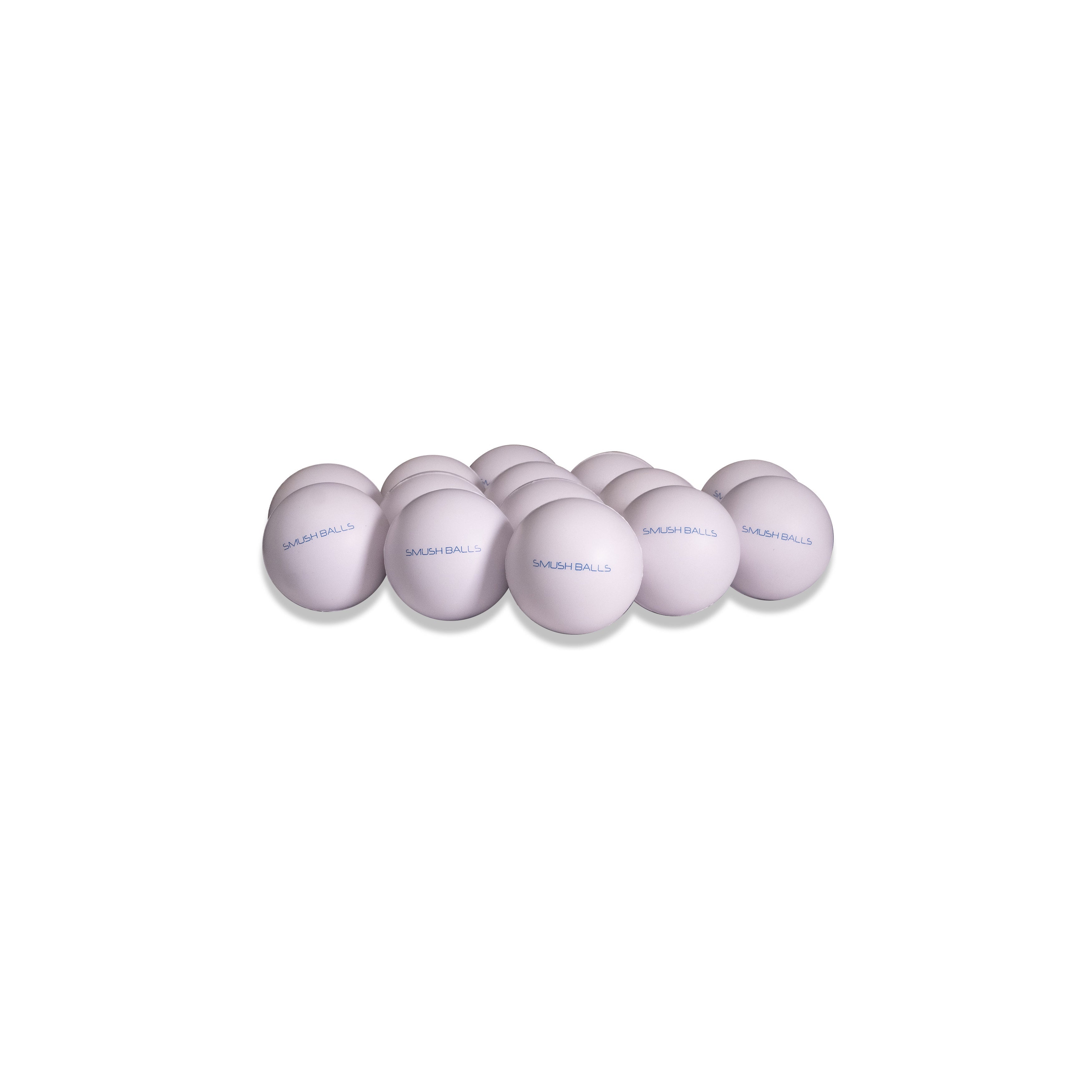 Premium White Smushballs - Soft & Squishy Stress Relief Balls for Adults & Kids - Fun Sensory Fidget Toys for Anxiety, ADHD, Autism - Perfect for Office, Classroom, Home Use