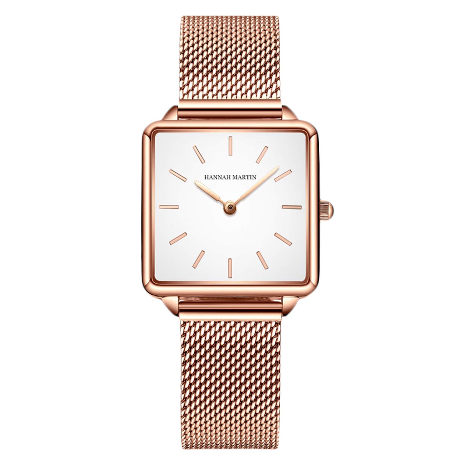 RORIOS Women's Watches - Minimalist Analog Quartz Watch with Mesh Strap | Fashion Ladies Wristwatch for Work, Dating & Everyday Wear