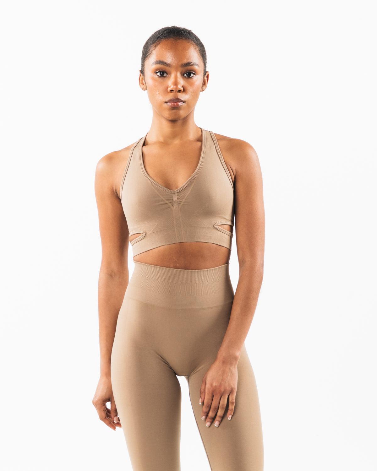 Stratus Bra - Wireless Comfort Bra for Women, Seamless Support for Yoga, Workout & Everyday Wear | Chai Color
