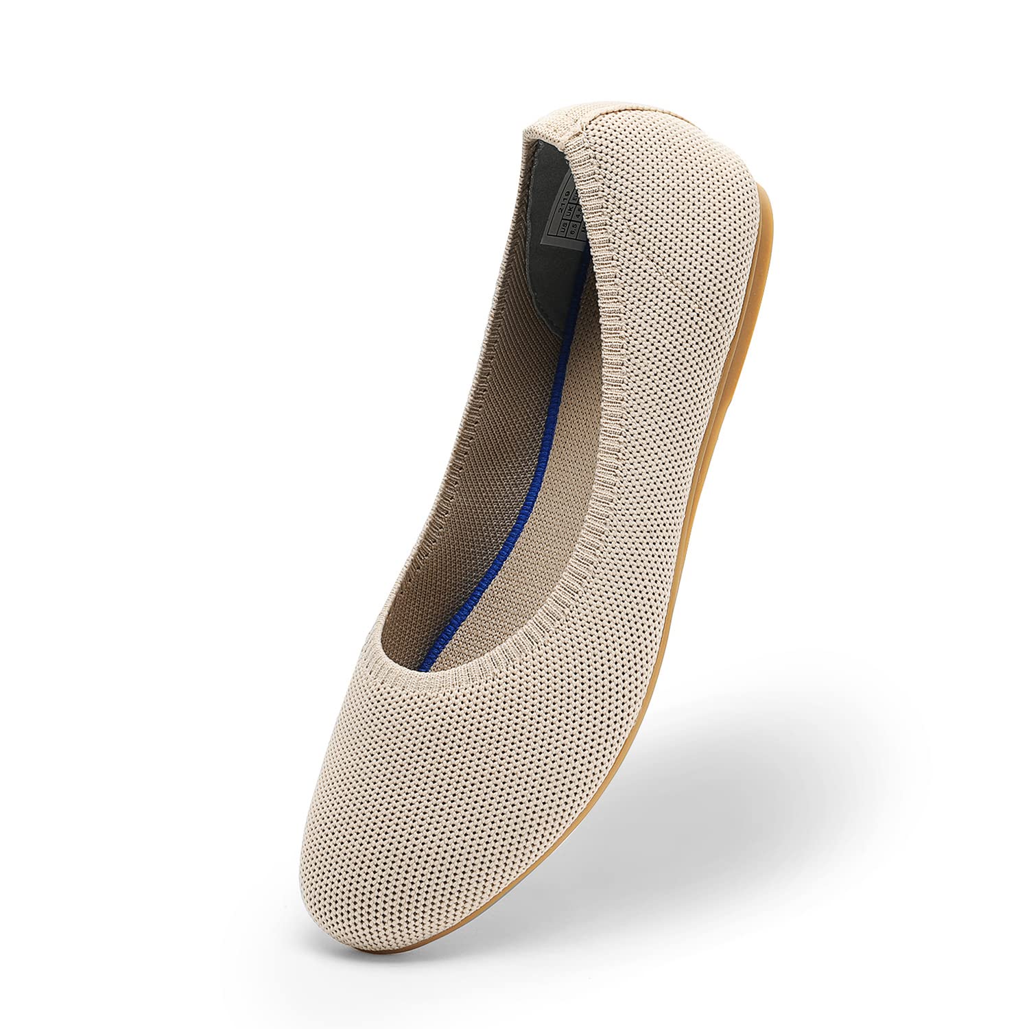 Women's Ballet Flats - Comfortable Knit Round Toe Mesh Shoes for Dressy & Casual Wear | Perfect for Office, Travel & Everyday Outfits