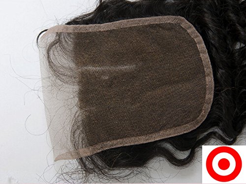 DaJun Hair 8A 3-Way Part Lace Closure with 3 Bundles Cambodian Virgin Remy Human Hair - Body Wave Natural Color (14