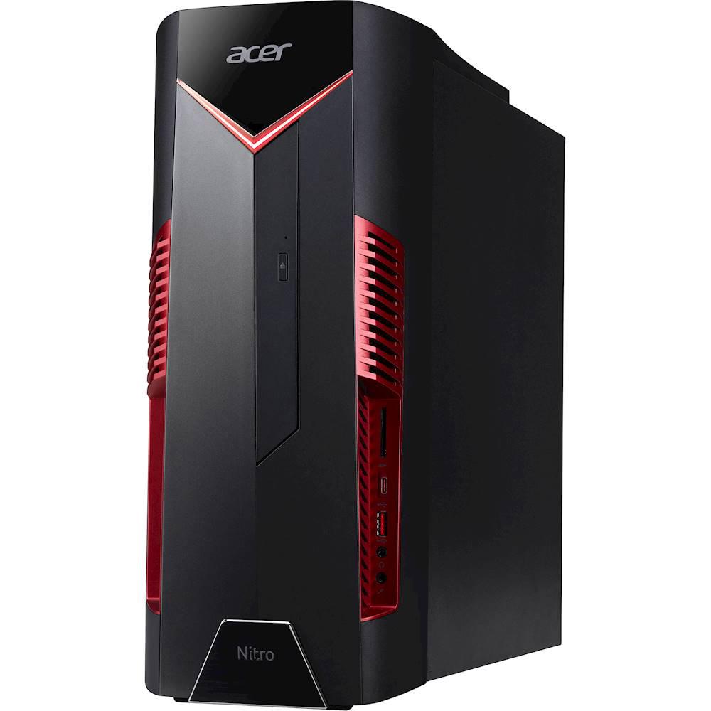 Acer Nitro 50 Gaming Desktop PC - Intel Core i5-9400F, 512GB SSD, Powerful Performance for Gaming & Work (DG.E1WAA.002) | Perfect for Esports, Video Editing & Home Office Use