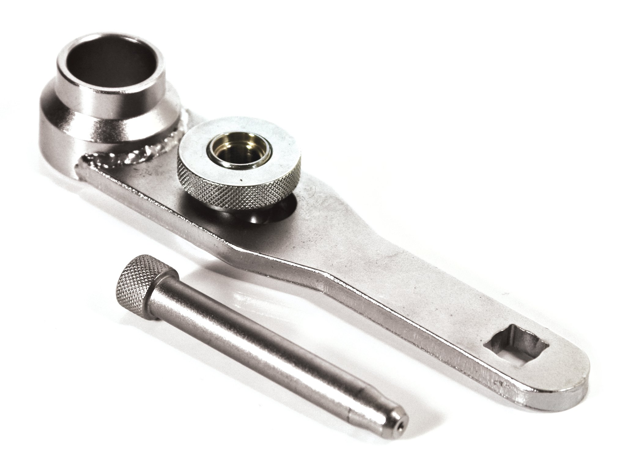 Performance Tool W89209 Crank Pulley Holding Tool - Professional Automotive Repair Tool for Engine Maintenance & DIY Mechanics - Perfect for Crankshaft Bolt Removal & Installation