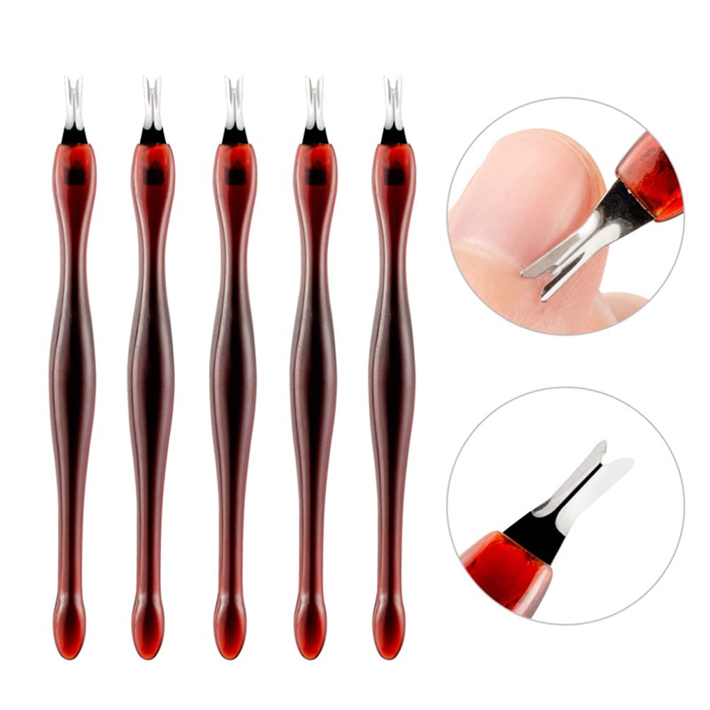40PCS Cuticle Trimmer Set - Stainless Steel Dead Skin Remover & Nail Pusher Kit for Manicure Pedicure - Professional Nail Care Tools for Salon & Home Use - Perfect for DIY Nail Art, Grooming & Beauty Routine