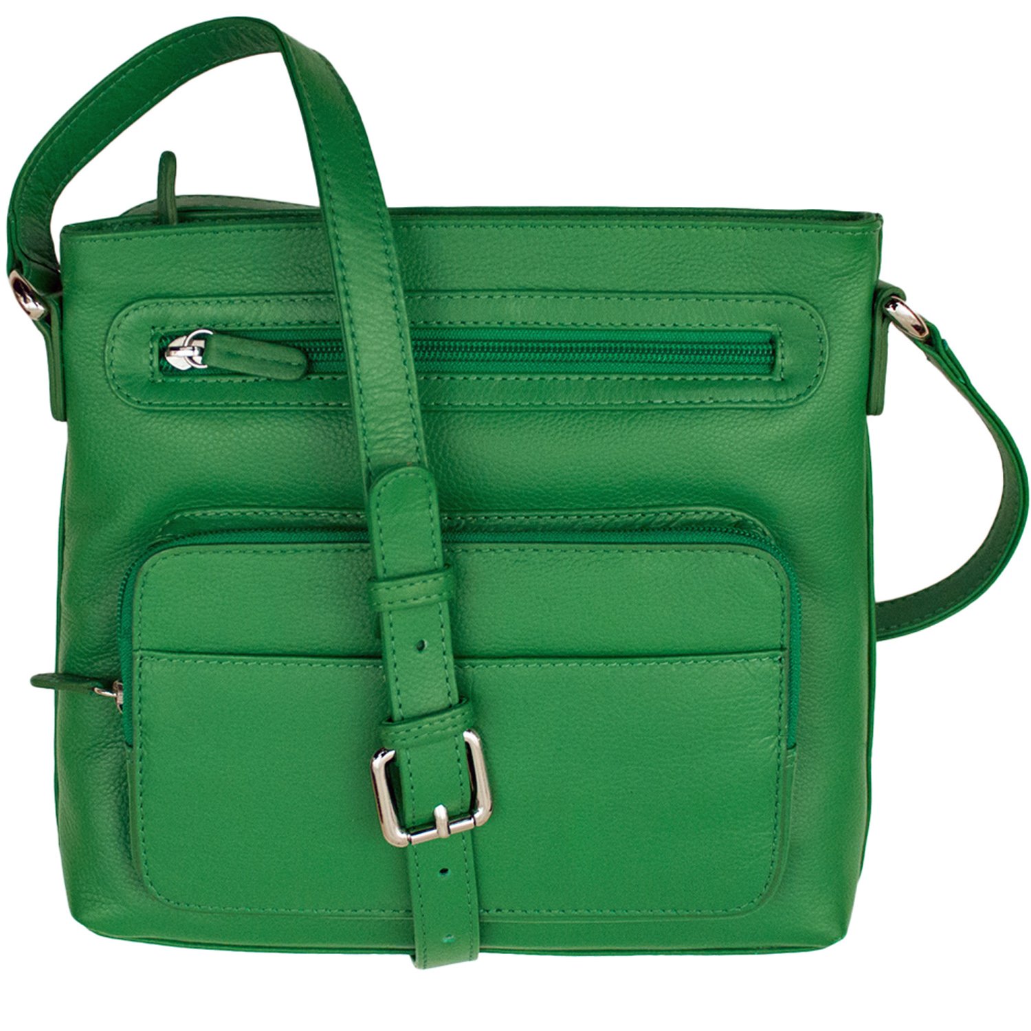 Premium Genuine Leather Crossbody Handbag - Stylish & Durable Organizer for Women - Perfect for Travel, Shopping, and Everyday Use