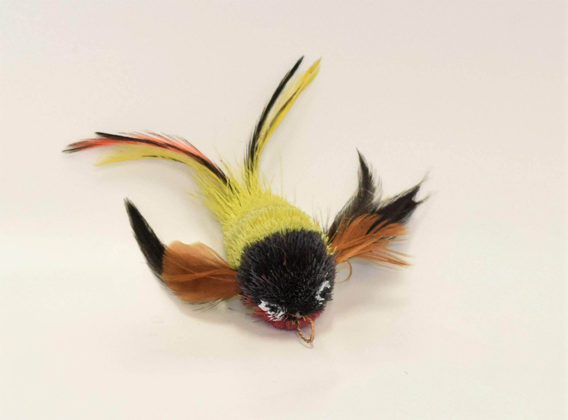 Litterboy Baltimore Oriole Bird Attachment for Wand Toys - Compatible with Most Popular Interactive Cat Toys - Perfect for Indoor Play & Training Sessions