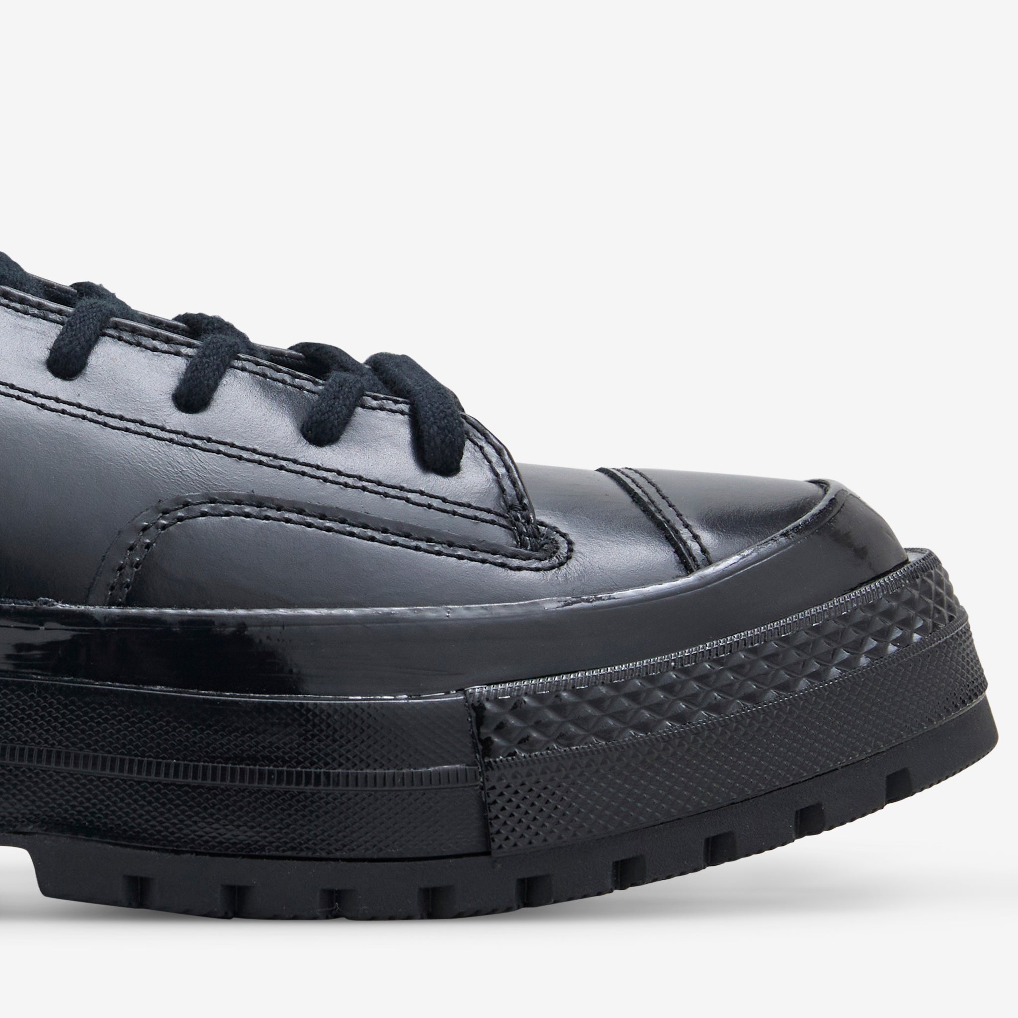 Chuck '70 Formal Leather Low Top Sneakers in Black - Classic Casual Shoes for Men & Women | Perfect for Office, Parties & Everyday Wear
