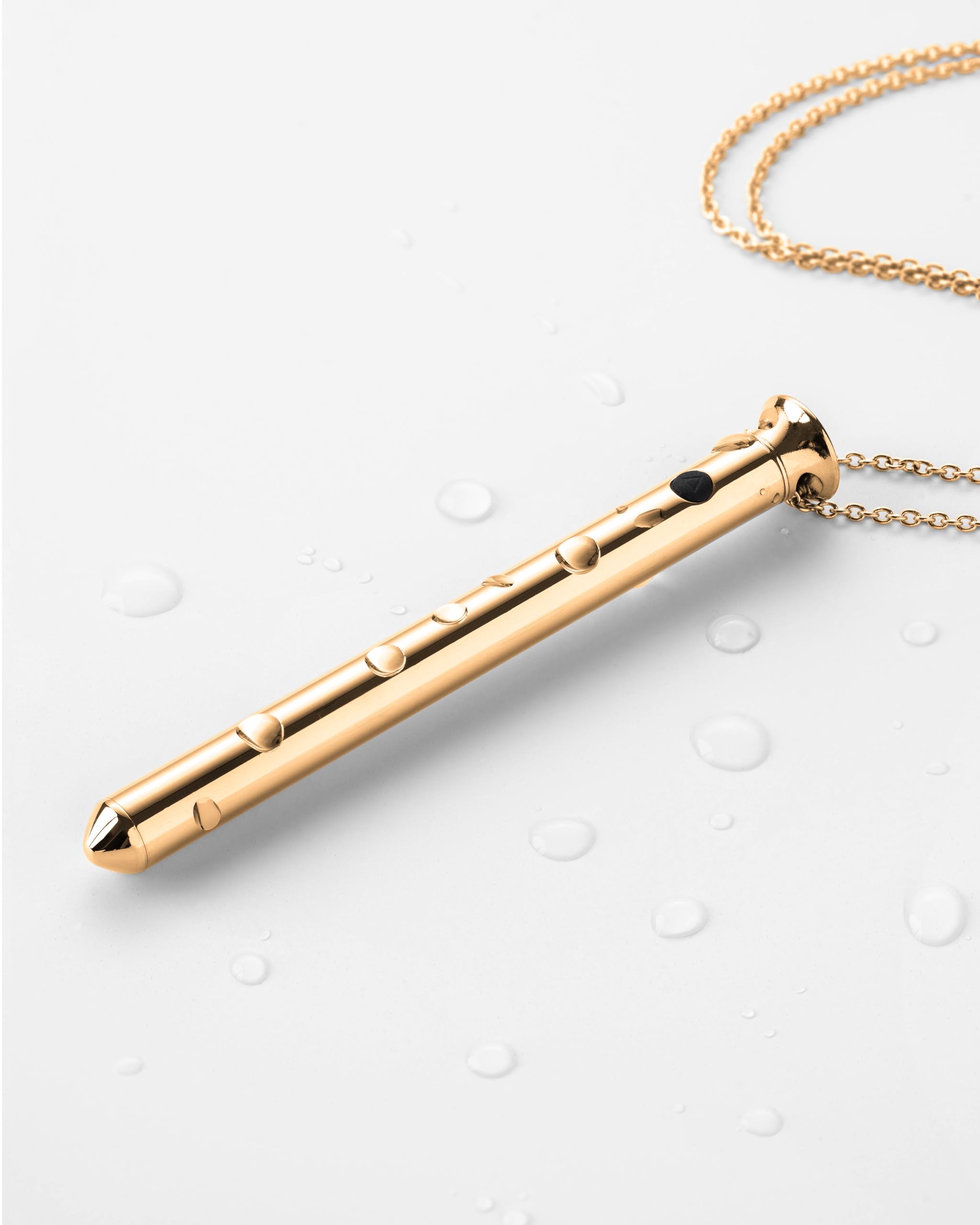Crave Vesper 2 Original Vibrator Necklace | Wearable Sex Toy & Discreet Vibrating Jewelry for Women & Men | Luxury Adult Accessories for Couples Play, Date Nights & Sensual Exploration