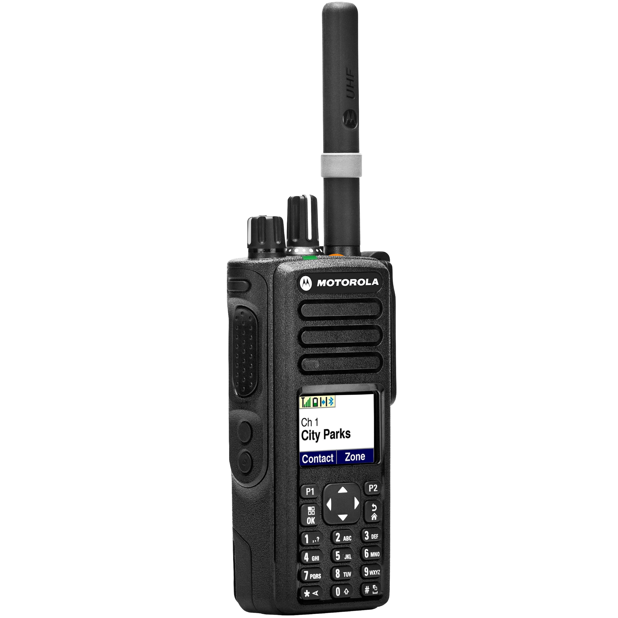Motorola XPR 7550e Two-Way Radio - UHF/VHF Business Walkie Talkie with Long Range Communication for Construction, Security & Outdoor Activities