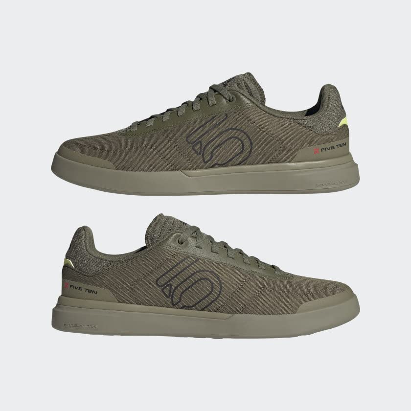 adidas Men's Sleuth DLX Canvas Lace Up Sneakers - Green Casual Shoes for Walking, Running & Everyday Wear