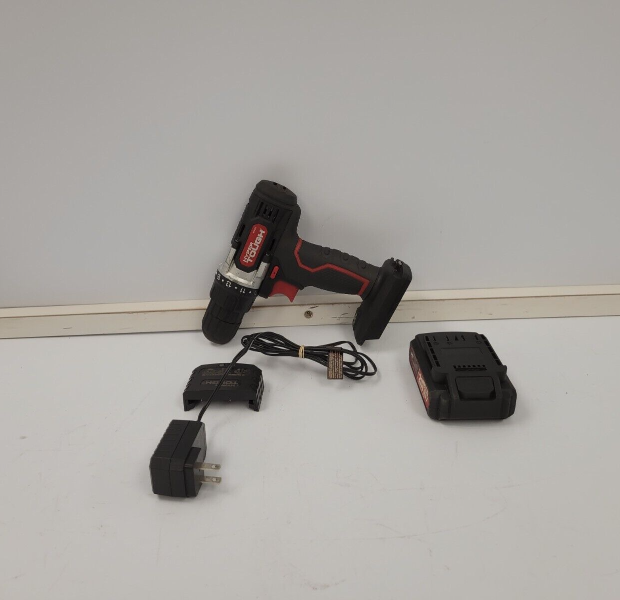 Hyper Tough AW76020G 20V Cordless Drill - Powerful & Lightweight for DIY Projects, Home Repairs, and Construction Work