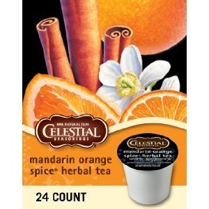 Premium Mandarin Orange Spice Herbal Tea K-Cups - 120 Count | Caffeine-Free & Flavorful | Perfect for Morning Relaxation & Afternoon Refreshment