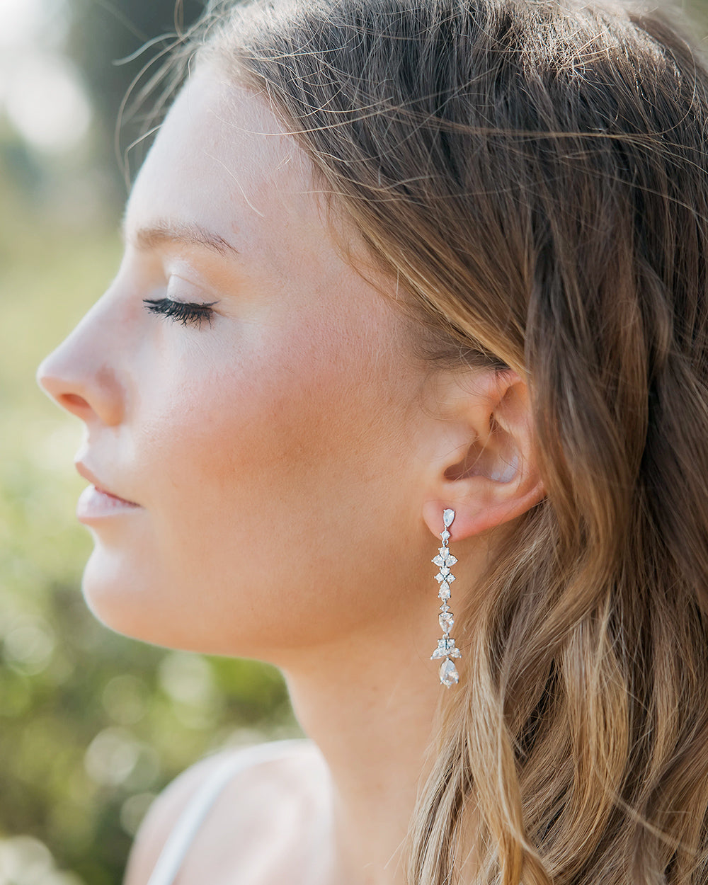 Landri CZ Stud Earrings for Women - Sparkling Cubic Zirconia Jewelry - Perfect for Parties, Weddings & Everyday Wear