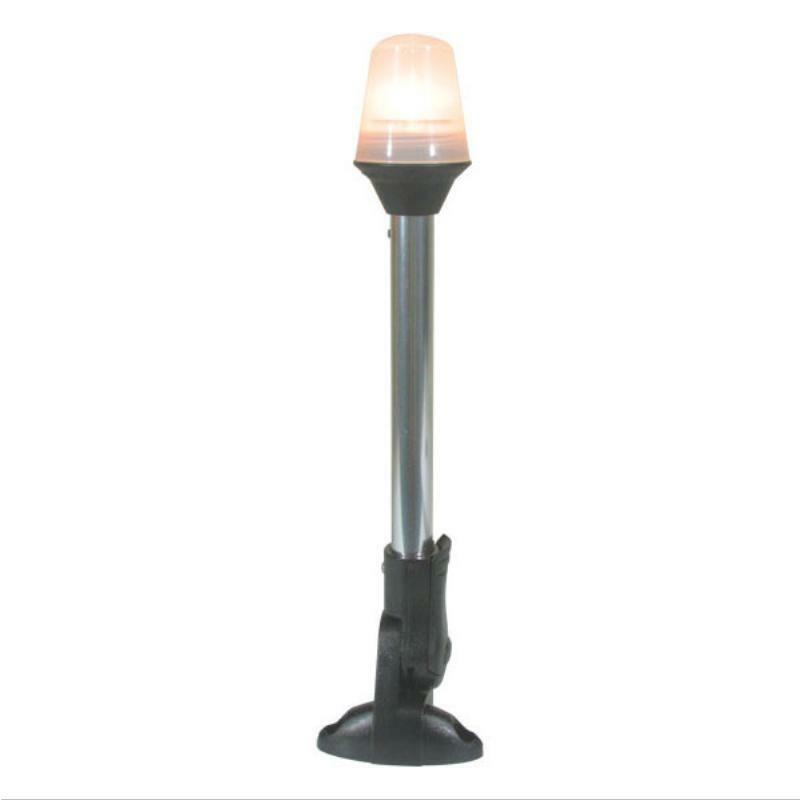 Attwood Folding Anchor Riding Light - Marine LED Navigation Light for Boats, Kayaks & Canoes - Perfect for Night Fishing & Water Safety