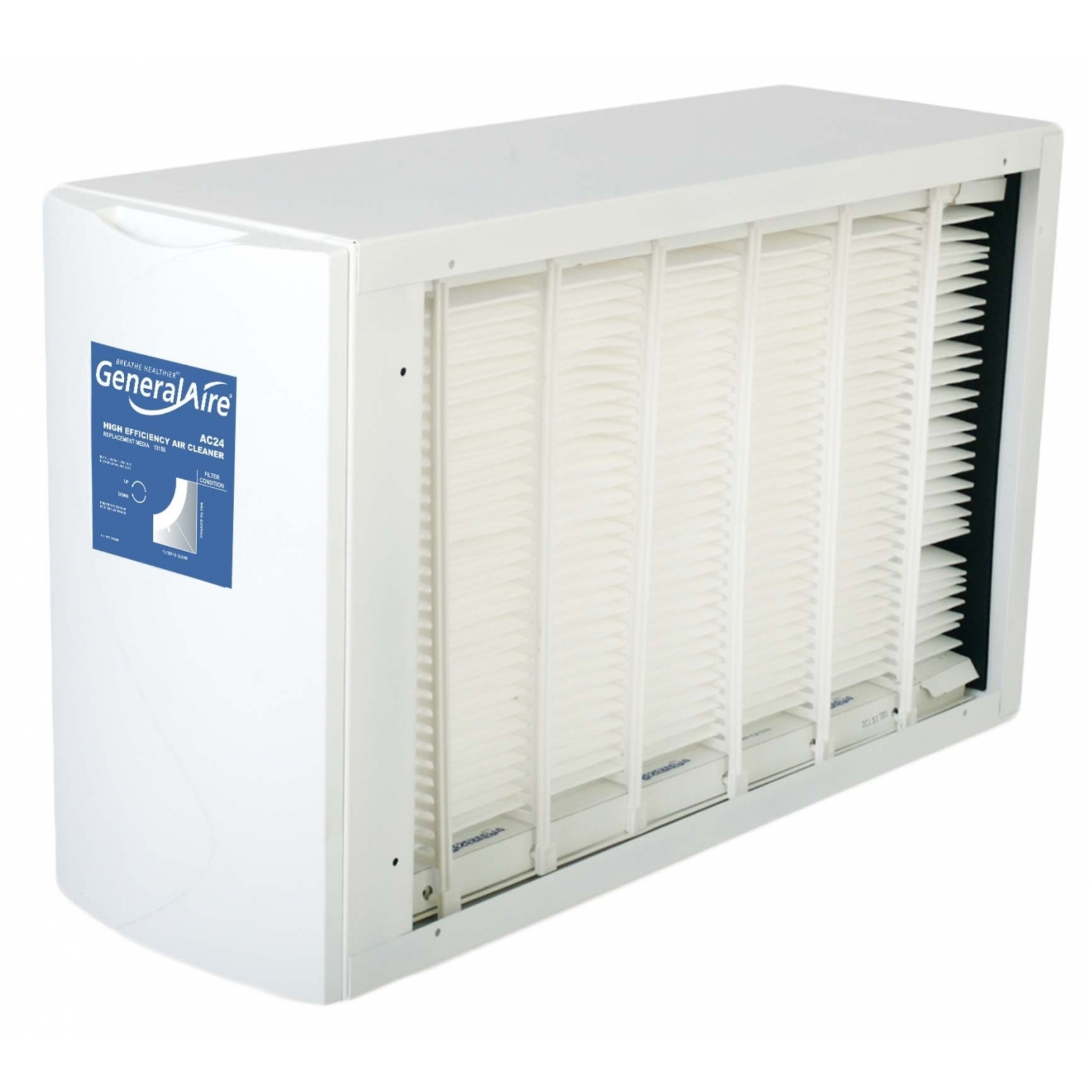 GeneralAire AC 24 Air Cleaner Filter - High Efficiency HVAC Replacement Filter for Home & Office Air Purification - Improves Indoor Air Quality for Allergies & Dust Control