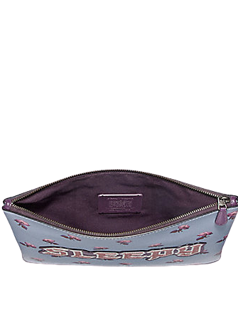 Coach Disney X Large Pouch Clutch 30 With Sleepy - Stylish Crossbody Bag for Women | Perfect for Travel, Parties & Everyday Use