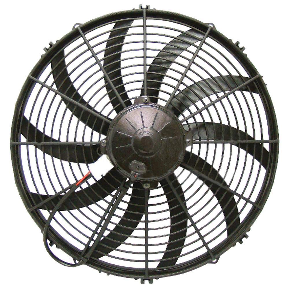 RAParts BM346952 16 Inch High Performance Electric Cooling Fan - Heavy Duty Puller Fan for Trucks, SUVs & Off-Road Vehicles - Perfect for Engine Cooling & Radiator Systems (16.25