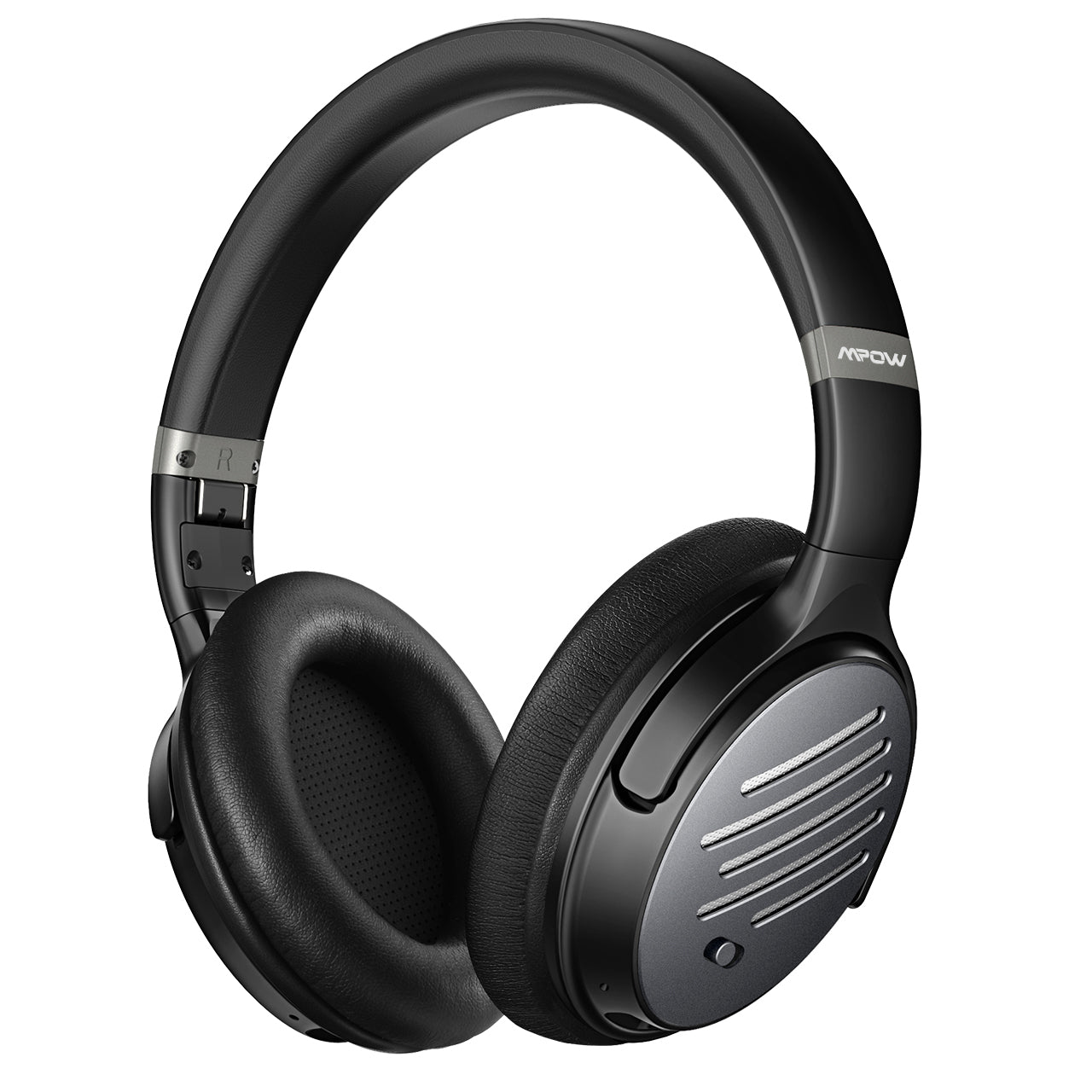 Mpow Active Noise Cancelling Headphones, Wireless Bluetooth Over-Ear Headphones with Mic, Hi-Fi Sound for Travel, Work, and Gaming - Perfect for Commuting, Office Use & Entertainment