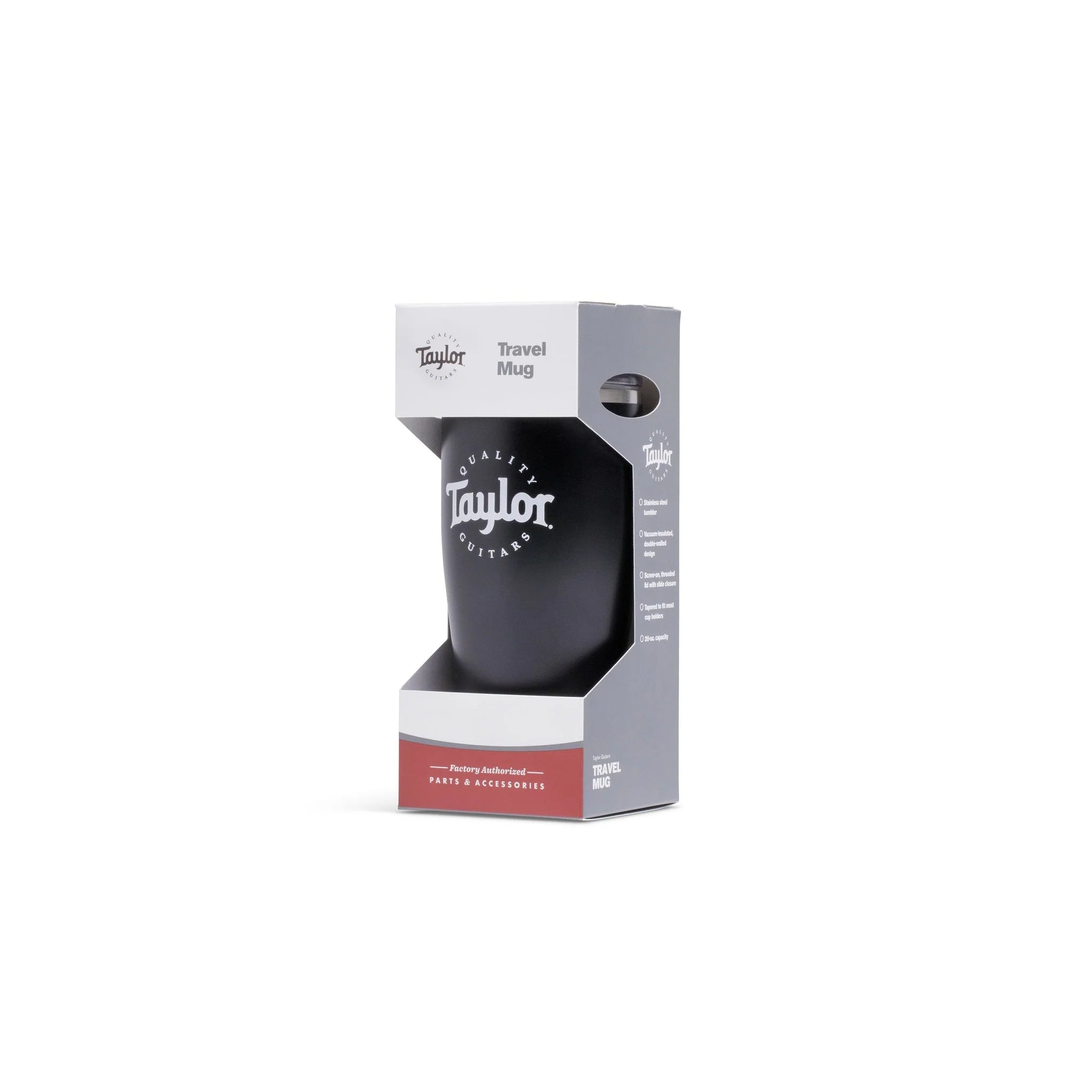 Taylor 1521 Travel Coffee Mug - Insulated Stainless Steel Tumbler with Lid, Leak-Proof & Heat Retention - Perfect for Commuting, Camping & Office Use