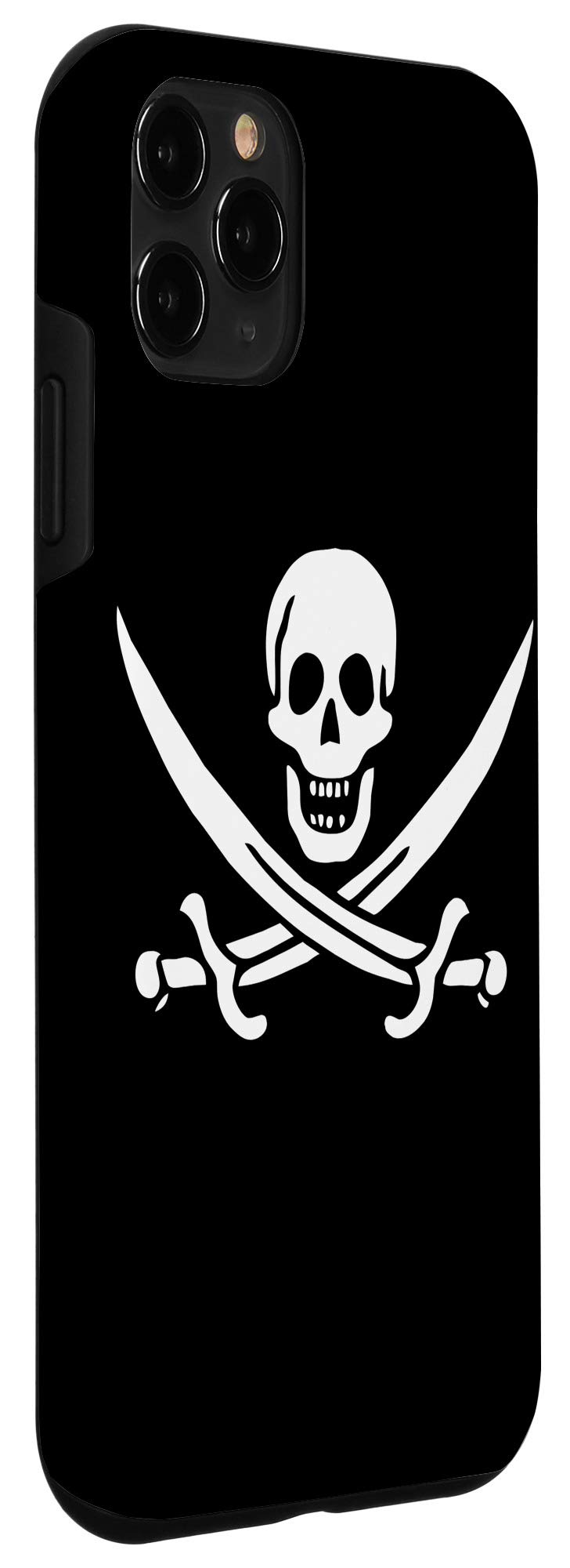 iPhone 11 Pro Case - Jolly Roger Pirate Flag Design - Shockproof & Slim Protective Cover - Perfect for Daily Use, Travel & Outdoor Adventures