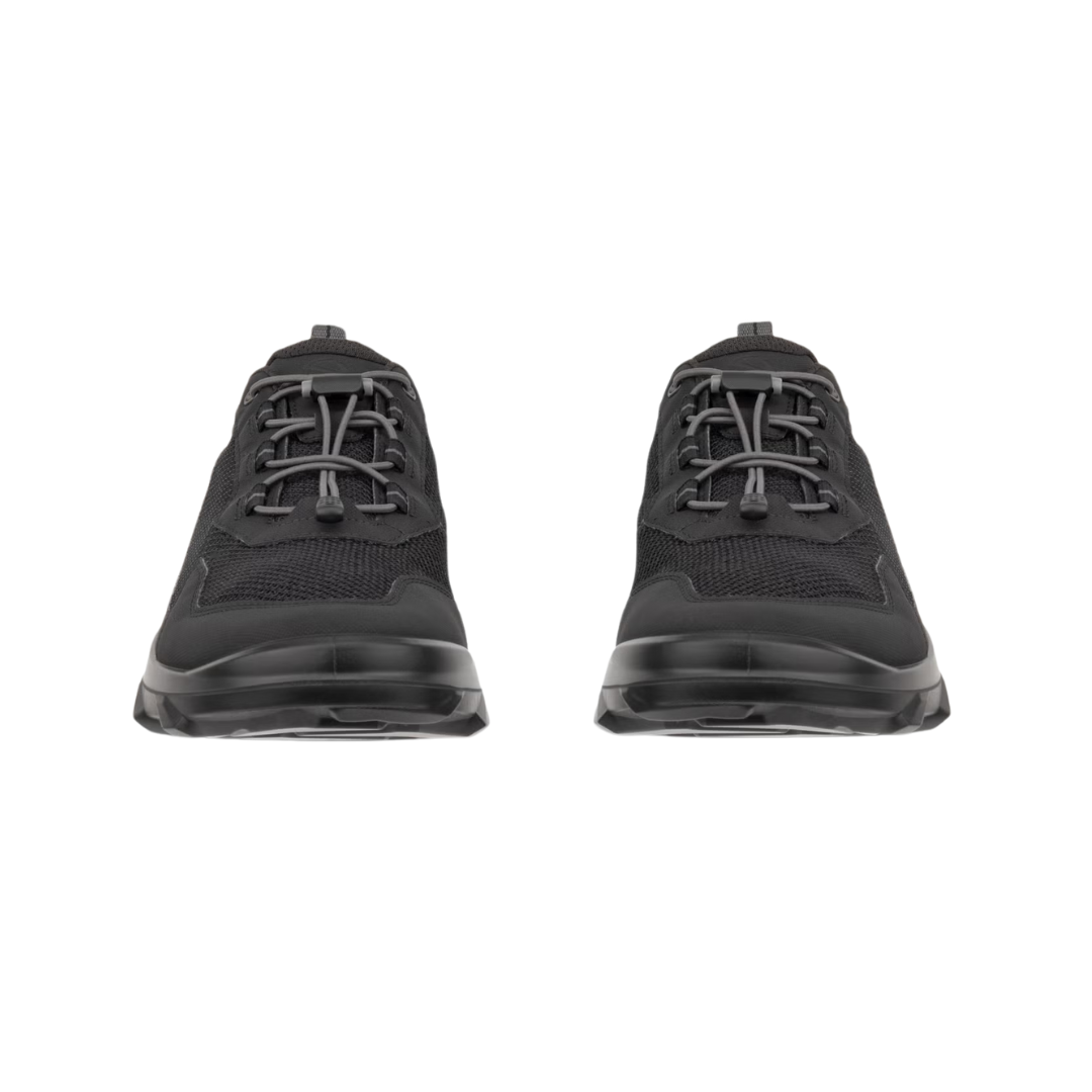 Men's MX M Low Black Sneakers - Lightweight Comfortable Casual Shoes for Running, Walking & Gym Workouts