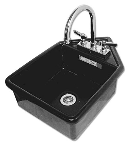 Corner Mount Drop-in Hand Sink for Commercial & Residential Use - Faucet Not Included - Ideal for Restrooms, Kitchens, and Laundry Rooms