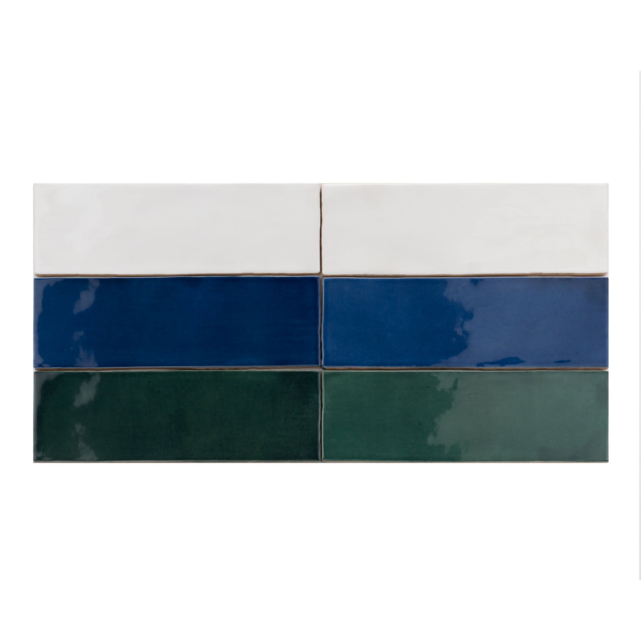 Small Zellige Subway Wall Tile - Handmade Moroccan Ceramic Tiles for Kitchen Backsplash, Bathroom & Shower - Cloe Kezma Collection