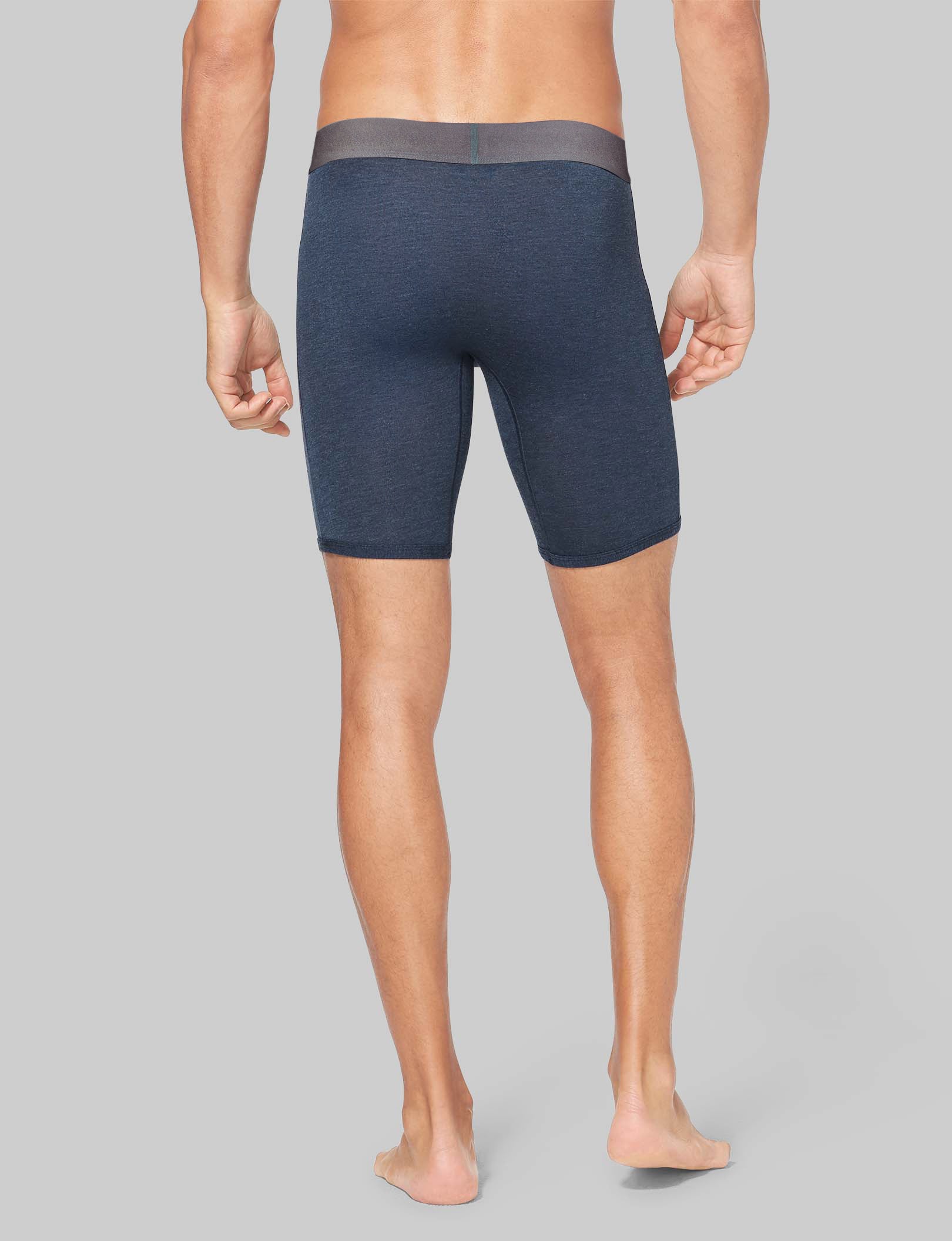Second Skin Boxer Brief 8-Pack - Ultra Soft Breathable Men's Underwear for All-Day Comfort - Perfect for Workout, Travel & Everyday Wear
