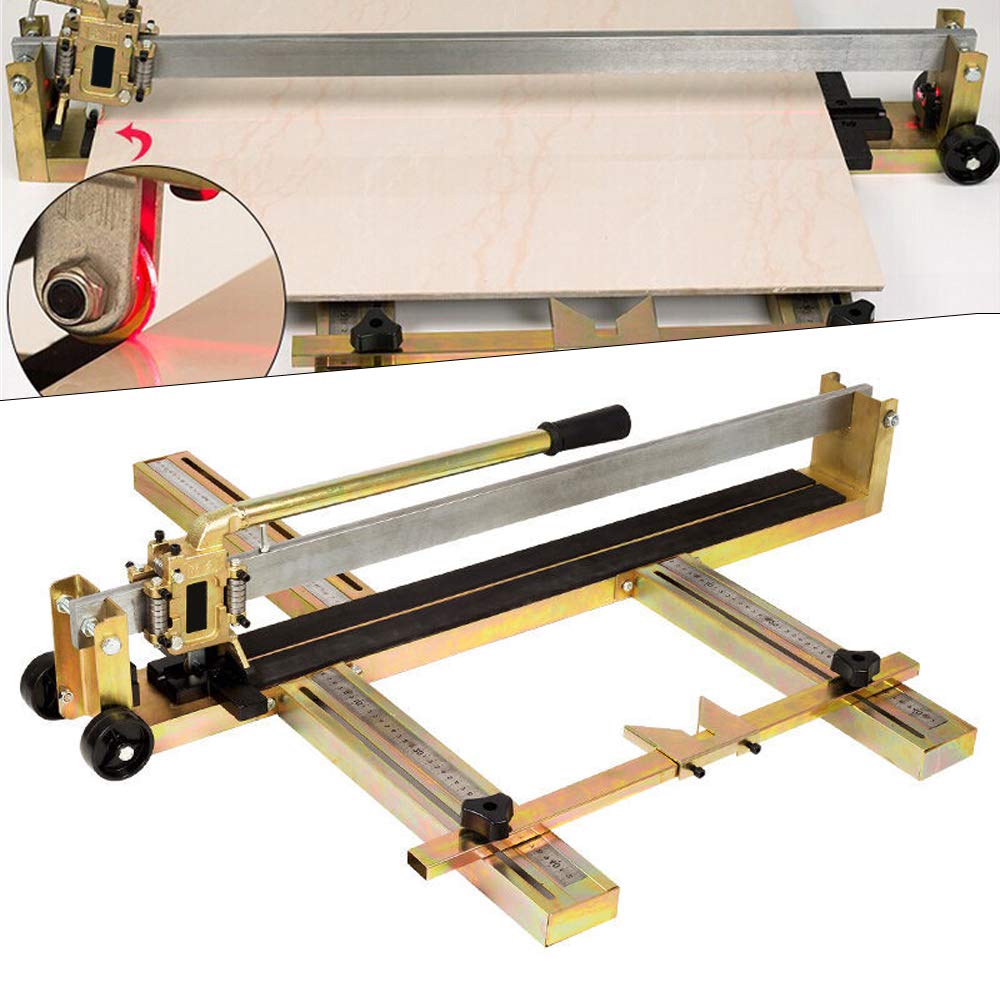 41.73 Inch Manual Tile Cutter - 31 Inch Cutting Length for Ceramic, Porcelain & Marble Tiles | Precision Floor Tile Cutting Tool | USA Stock | Perfect for DIY Home Renovation & Professional Tile Installation Projects