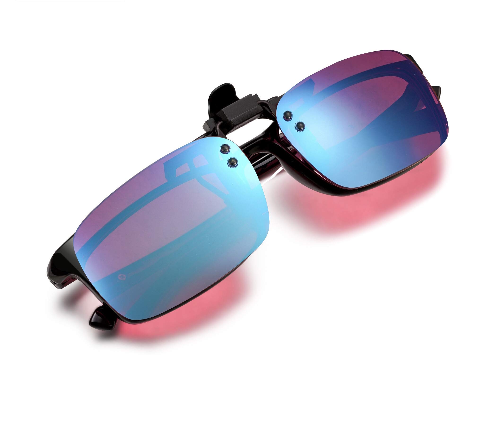 TP-029 Clip-On Color Blind Glasses for Severe Red-Green Color Blindness - Enhance Color Vision for Outdoor Activities, Sports & Daily Use