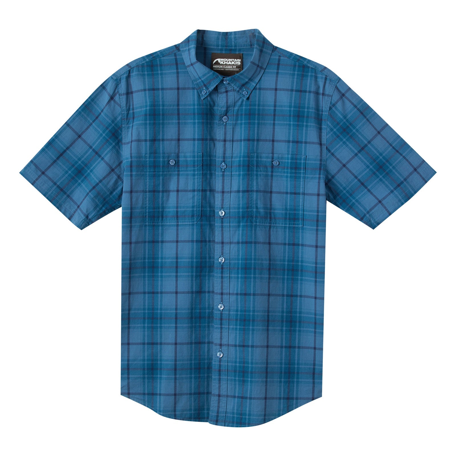Dune Short Sleeve Woven Shirt for Men - Lightweight Casual Button Up Shirt with Chest Pocket - Perfect for Summer, Beach, and Outdoor Activities