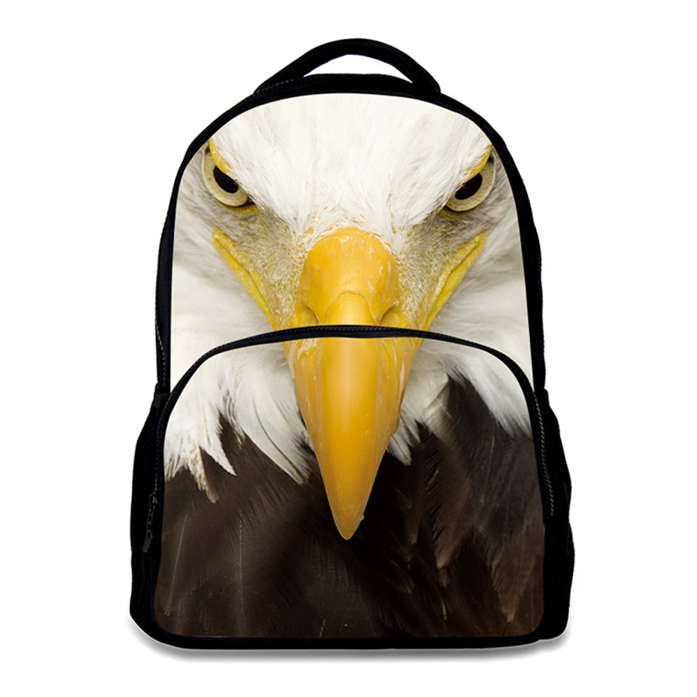 HW Animal School Backpack for Kids - 17 Inch Laptop Bag for School & College