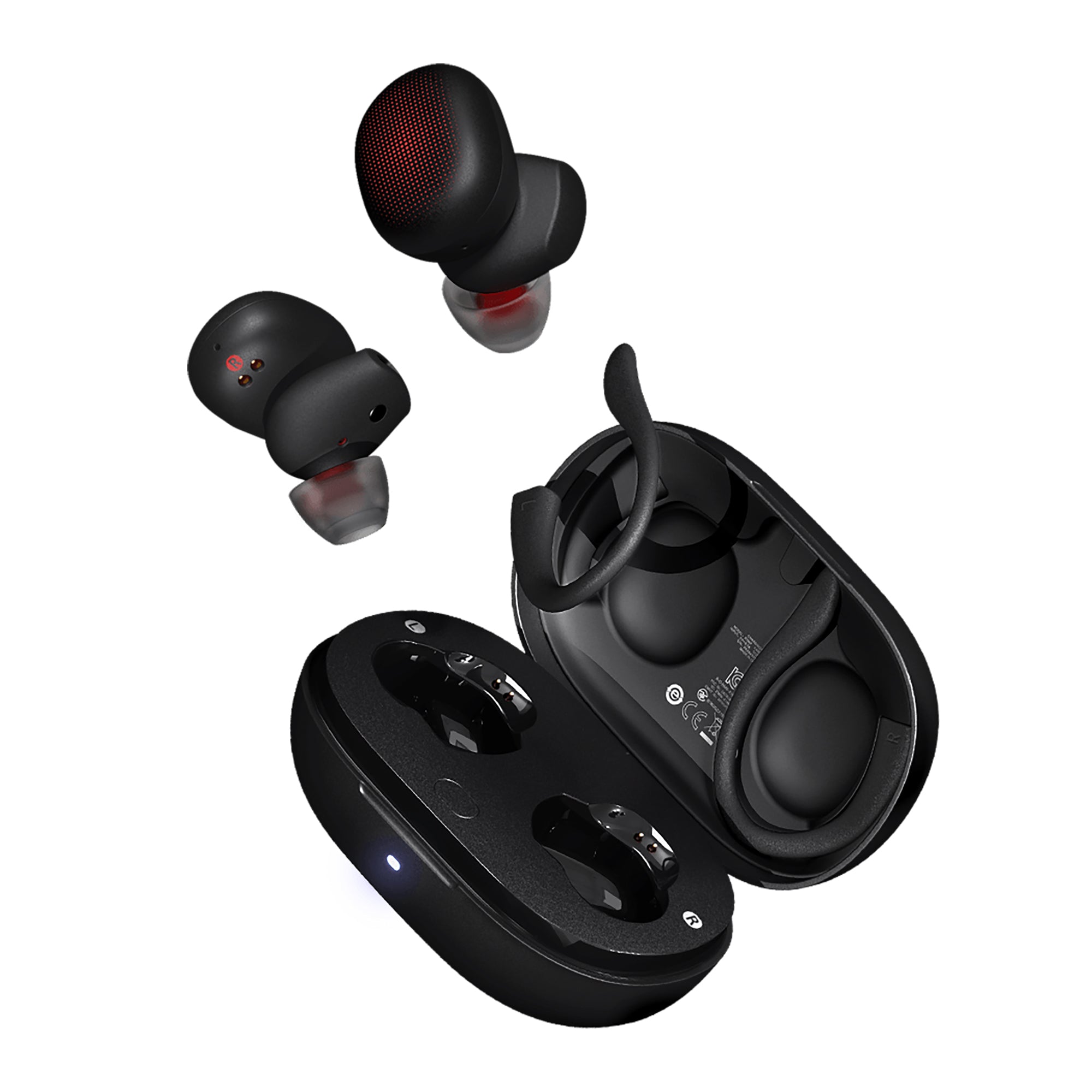 Amazfit PowerBuds Wireless Earbuds - Bluetooth 5.0 Sport Earphones with Noise Cancellation, IPX5 Waterproof, 8H Playtime - Perfect for Running, Gym & Workout