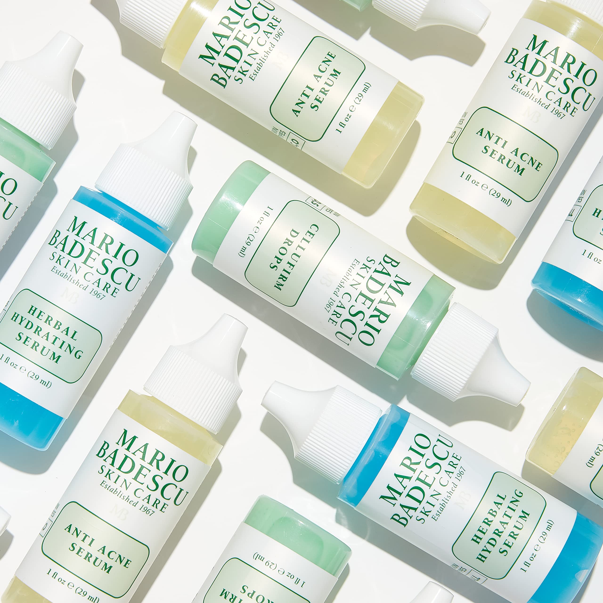 Mario Badescu Anti Acne Serum for Combination & Oily Skin - Salicylic Acid & Glycerin Clarifying Gel-Serum to Unclog Pores | Perfect for Daily Skincare Routine & Blemish Control