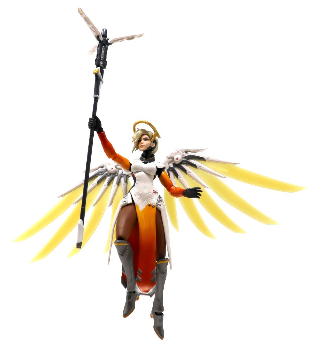 Figma Mercy Action Figure - Overwatch Collectible Model for Fans & Gamers - Perfect for Display, Cosplay, and Gaming Enthusiasts
