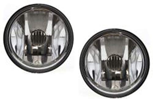 Garage-Pro 2-Piece Fog Light Kit - Compatible with 2000-2005 Pontiac Bonneville, 2001-2005 Pontiac Aztek & 1999-2004 Pontiac Montana - Front Bumper Replacement for Driver & Passenger Side - Enhance Night Visibility & Safety Driving
