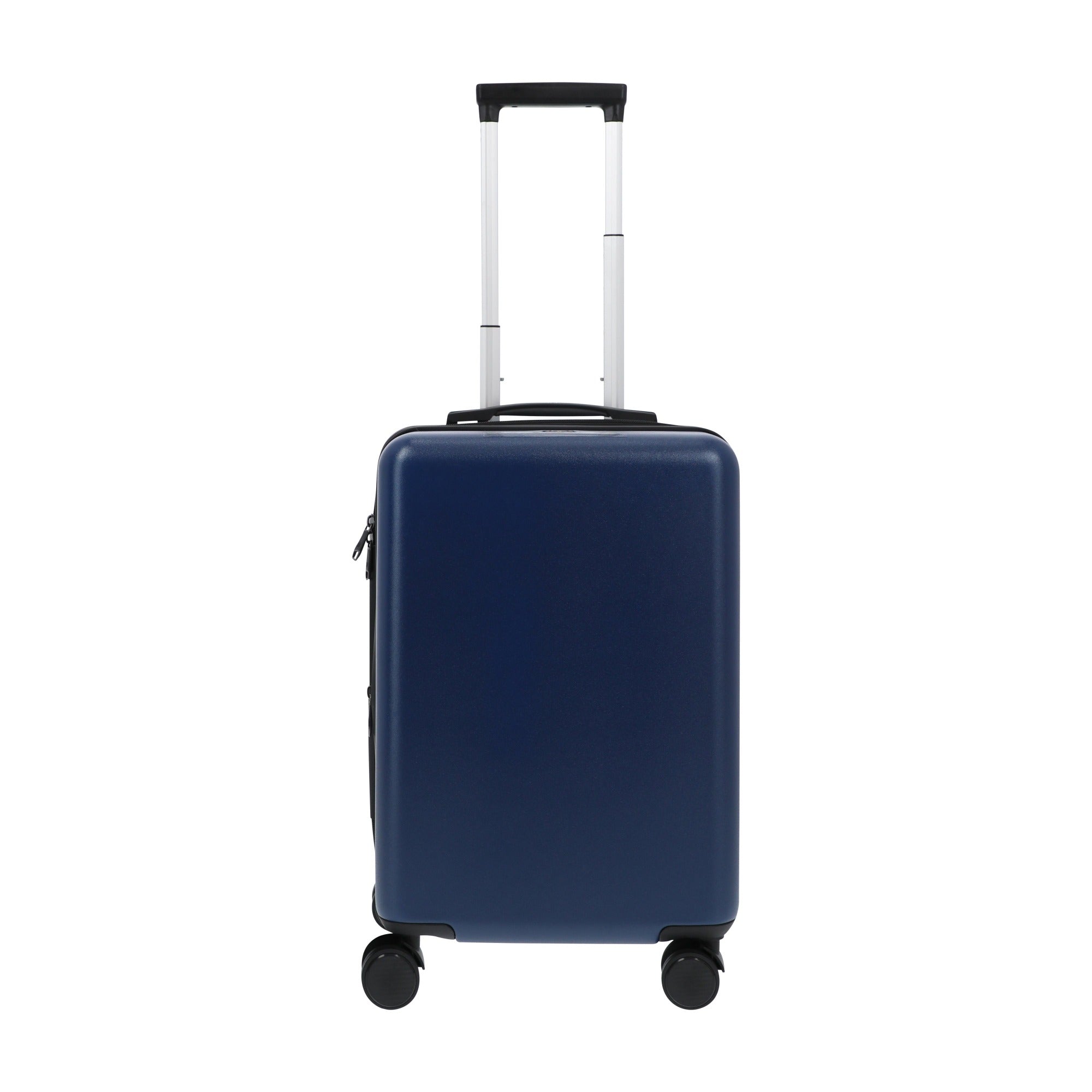 BT21 22.5 Inch Navy Blue Carry On Suitcase Luggage - Lightweight Spinner Cabin Bag for Air Travel & Weekend Getaways