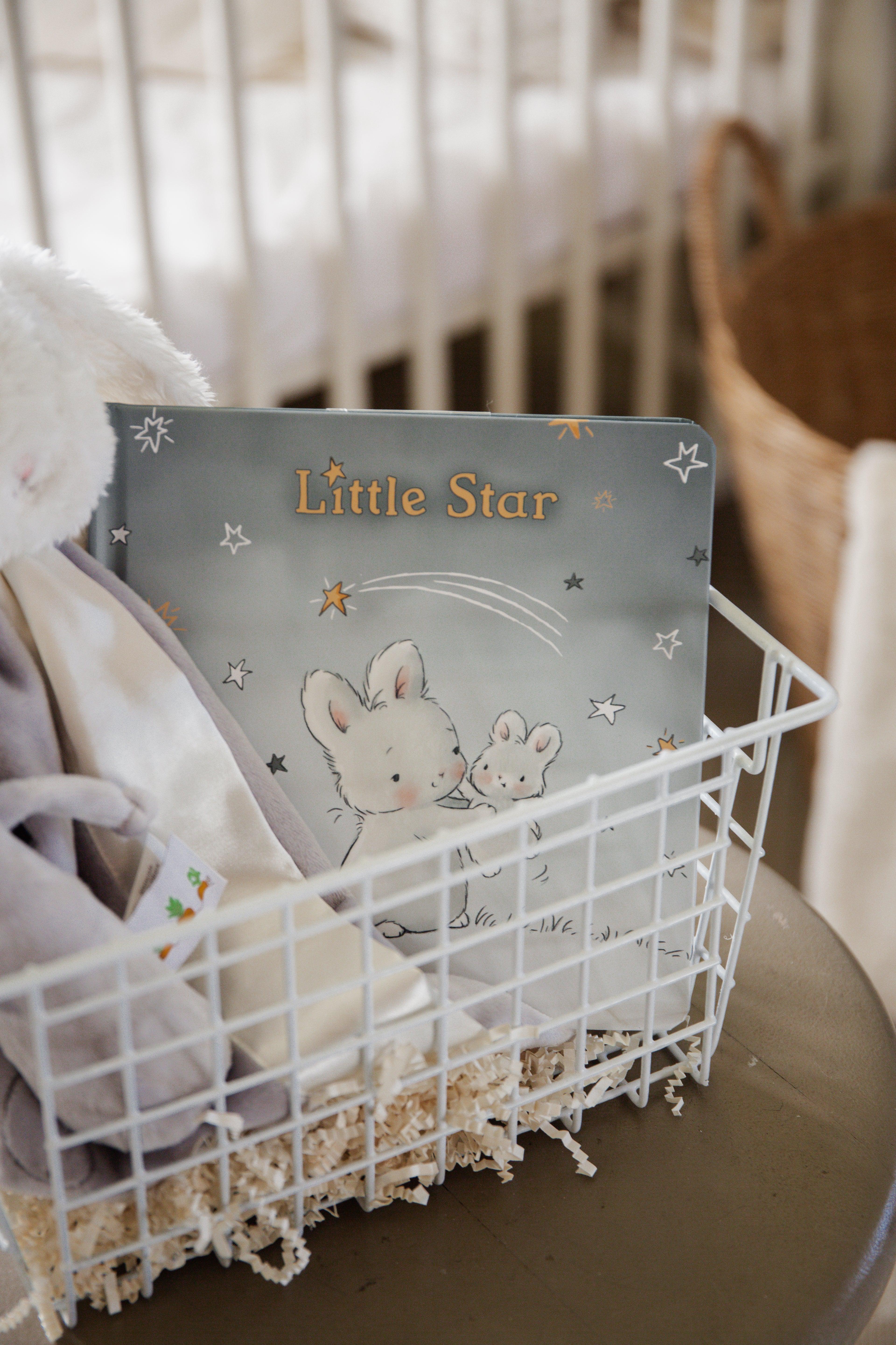 Hello, Baby! Gift Set - Premium Bloom Gray Baby Shower & Newborn Welcome Present - Perfect for Baby Showers, Christenings & New Parent Gifts